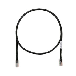 1 pcs : UTPSP1BLY - COPPER PATCH CORD, CAT 6, BLACK