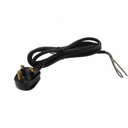 1 pcs : 6104136F000 - CORD 17AWG BS1363 TO CBL 6.1' BL