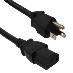 1 pcs : A-PC2302-050027-1 - CRD 16AWG NEMA5-15P - C13 16.4'