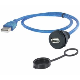 1 pcs : 1310-1018-02 - M22 PANEL CONNECTOR TO CABLE USB