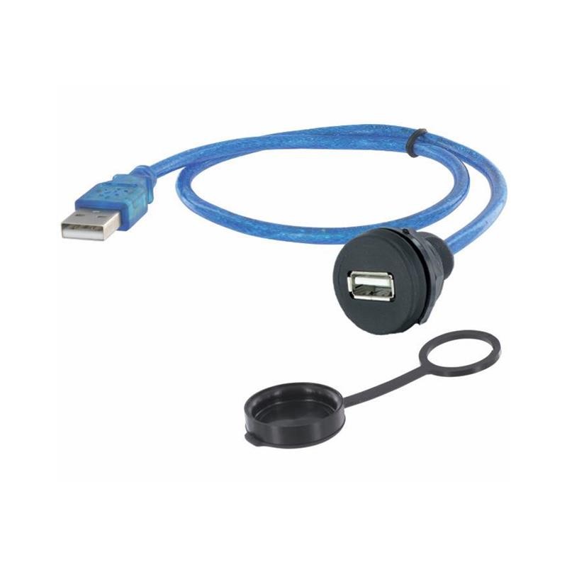 1 pcs : 1310-1018-02 - M22 PANEL CONNECTOR TO CABLE USB