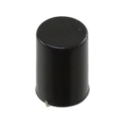 5 pcs - C & K Black Push Button Cap for Use with PN Series
