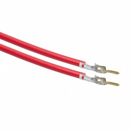 10 pcs : 0430310002-04-R0-D - 4' PRE-CRIMP A2040R RED