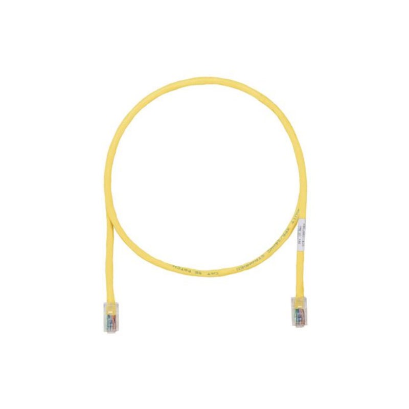 1 pcs : UTPSP2YLY - COPPER PATCH CORD, CAT 6, YELLOW
