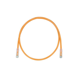 1 pcs : UTPSP2ORY - COPPER PATCH CORD, CAT 6, ORANGE