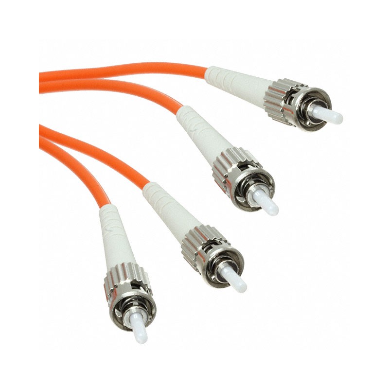 1 pcs : STST-6DTP030 - FIBER OPTIC CBL ST-ST DUPLEX 3M
