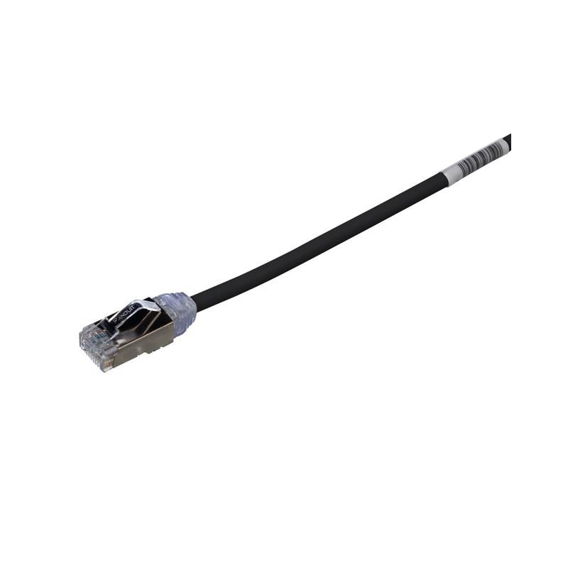 1 pcs : STP28X0.5MBL - CAT 6A 28AWG SHIELDED PATCH CORD