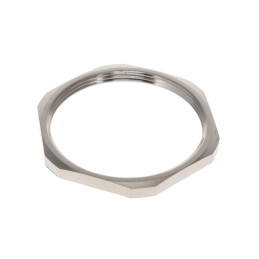 1 pcs : NTBN-P42 - FIPLOCK, LOCKNUT, PG42, BRASS-NI