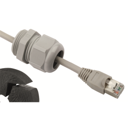 1 pcs : K345-1025-00 - CABLE GLAND 3-8MM M25 POLYAMIDE