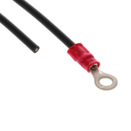 10 pcs : 0190700014-12-B9 - 12' JUMPER 3075 BK001 BLACK