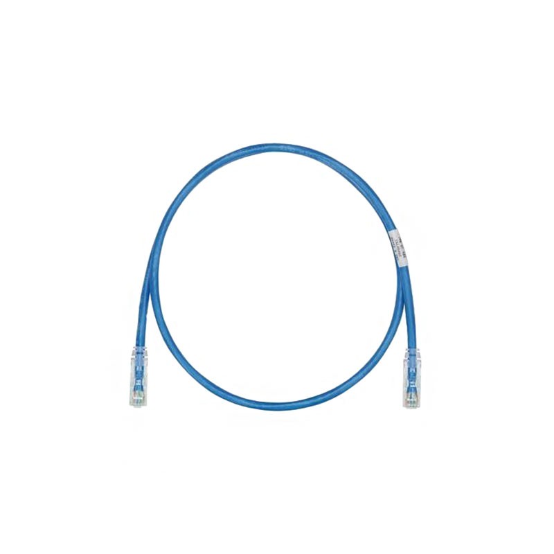 1 pcs : UTP28SP3BU - CABLE MOD 8P8C PLUG TO PLUG 3'