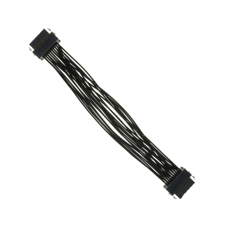 1 pcs : SFSD-10-28-H-05.00-DR-NDS - CABLE ASSY SOCKET 20POS 28AWG