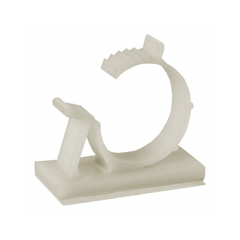 1 pcs : AKKL-10112A-19 - CBL CLIP C-TYPE NATURAL ADHESIVE