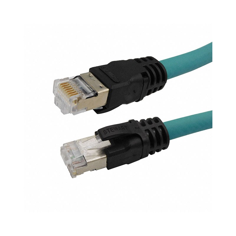 1 pcs : BM-1ST001F-01 - CABLE MOD 8P8C PLUG TO PLUG 1'