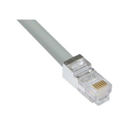 1 pcs : TRDU45SCR-10 - CBL RJ11/RJ11 CAT5E SHIELD 10'