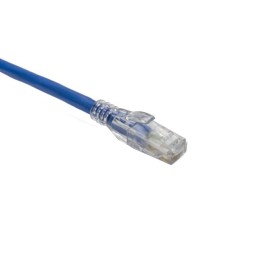 1 pcs : PC6ABLU3 - CABLE MOD 8P8C PLUG TO PLUG 3'