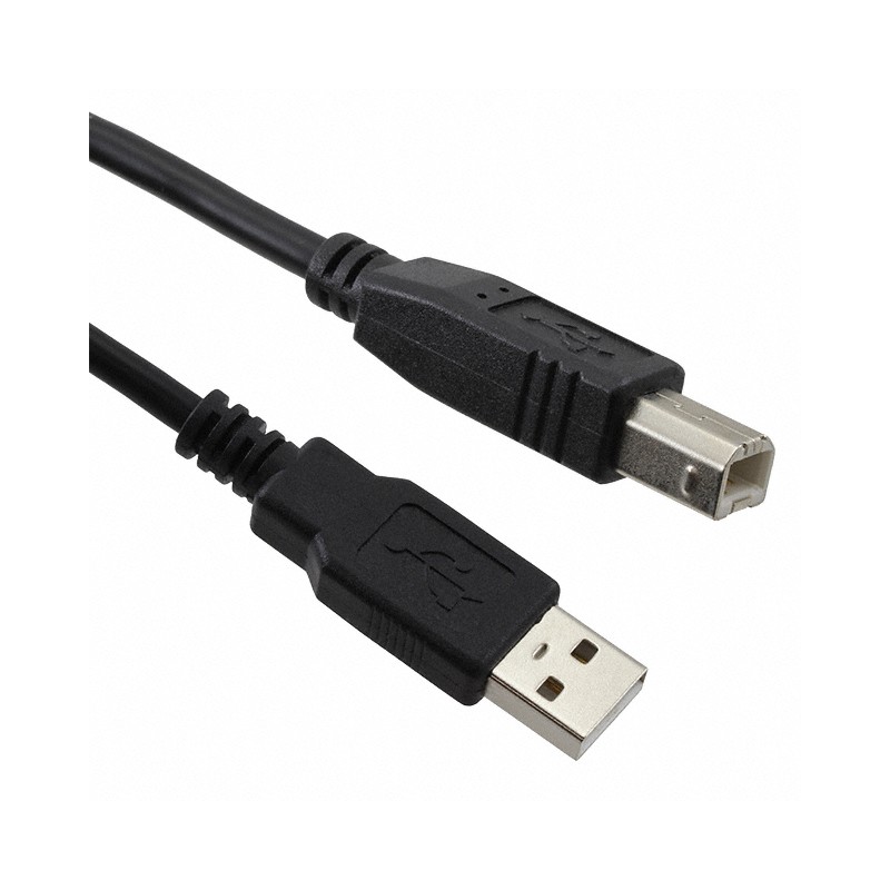1 pcs : 17-201091 - CBL USB2.0 A PLUG TO B PLG 9.84'