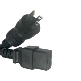 1 pcs : 11910410F7032(R) - CORD 14AWG NEMA 5-15P-IEC320 10'