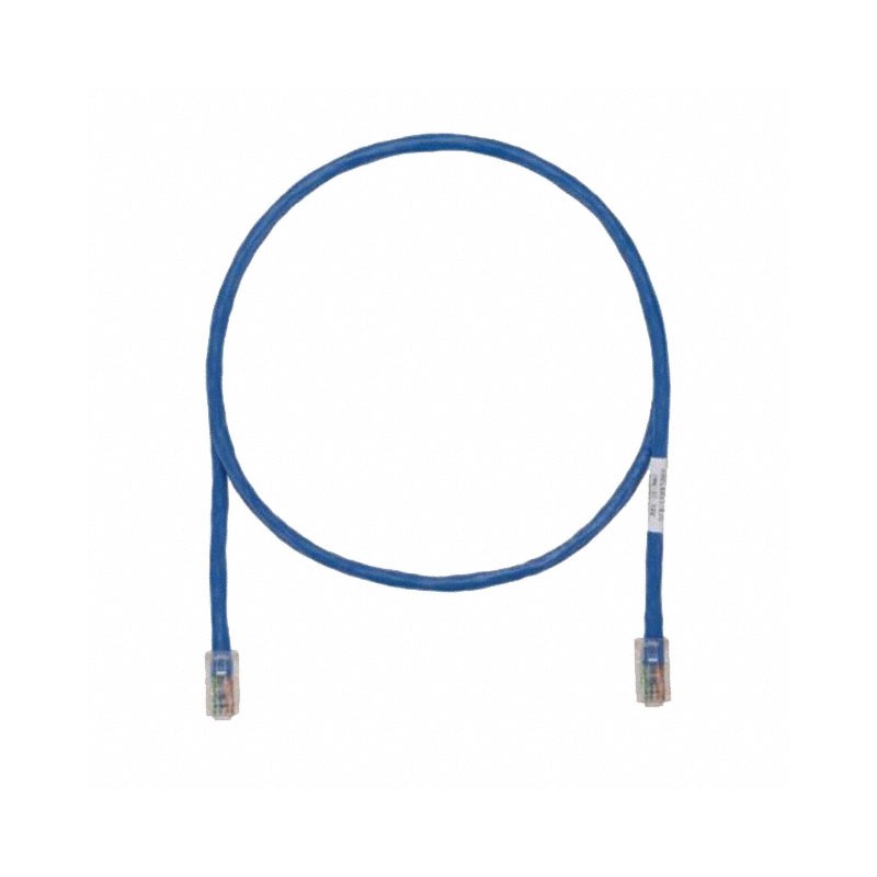 1 pcs : UTP28SP4BU - CABLE MOD 8P8C PLUG TO PLUG 4'