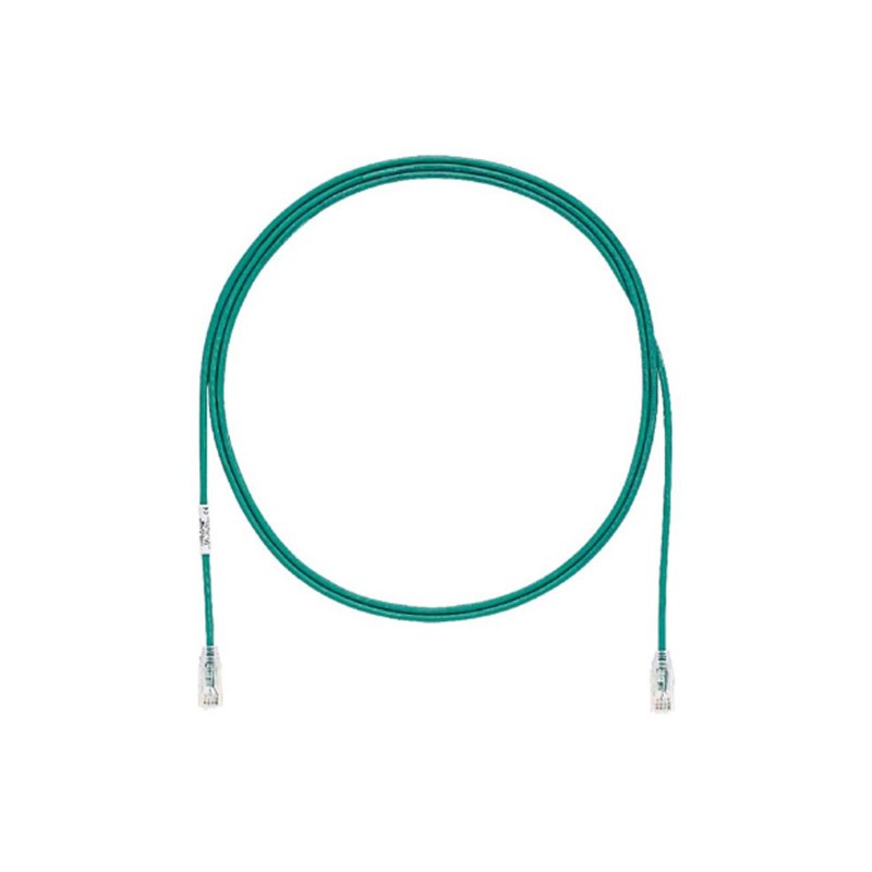 1 pcs : UTP28SP4GR - CABLE MOD 8P8C PLUG TO PLUG 4'