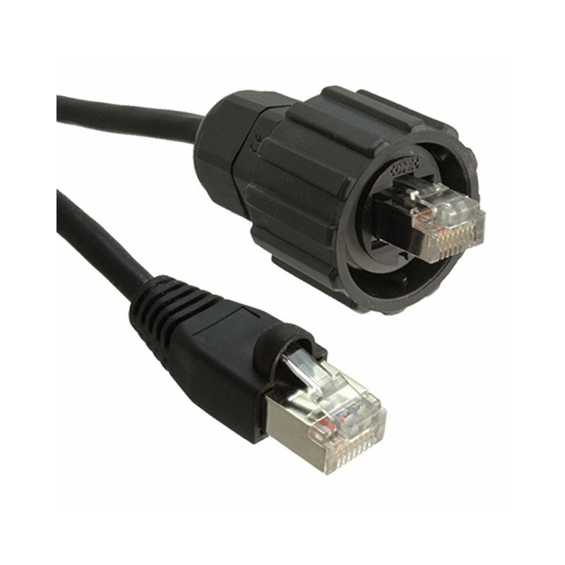 1 pcs : 17-10008 - CABLE MOD 8P8C PLUG-PLUG 16.4'