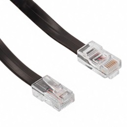 1 pcs : 522-26-8800-BL-0014F - CABLE MOD 8P8C PLUG TO PLUG 14'