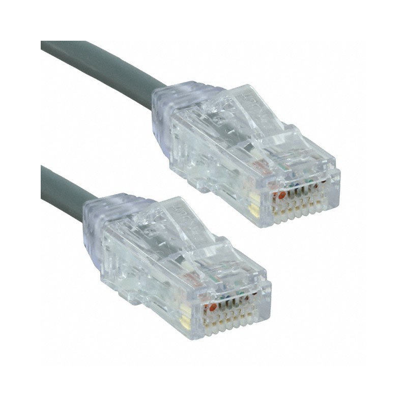 1 pcs : UTPSP14GYY - COPPER PATCH CORD, CATEGORY 6, G
