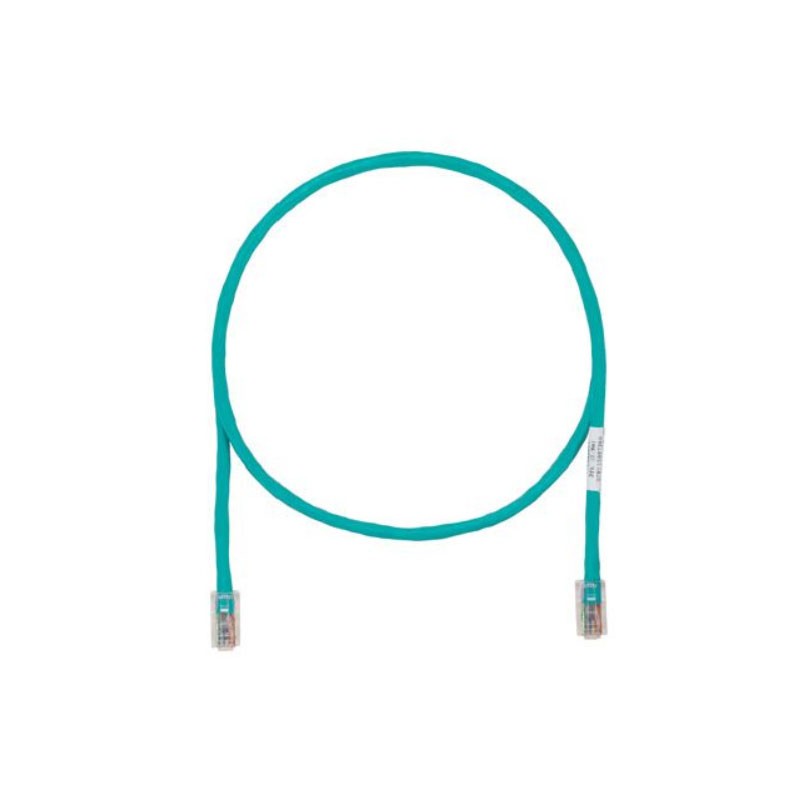 1 pcs : UTPSP4GRY - COPPER PATCH CORD, CAT 6, GREEN