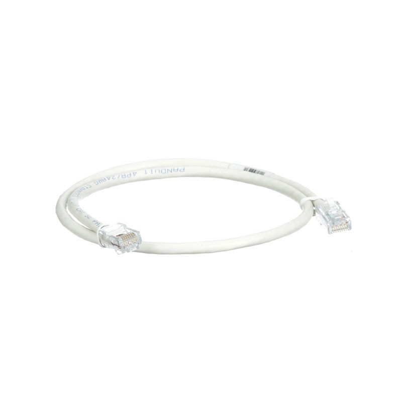 1 pcs : UTPSP4Y - COPPER PATCH CORD, CAT 6, OFF WH