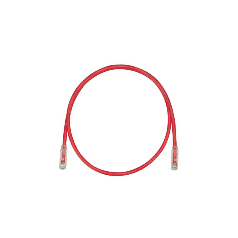 1 pcs : UTPSP4RDY - COPPER PATCH CORD, CAT 6, RED UT