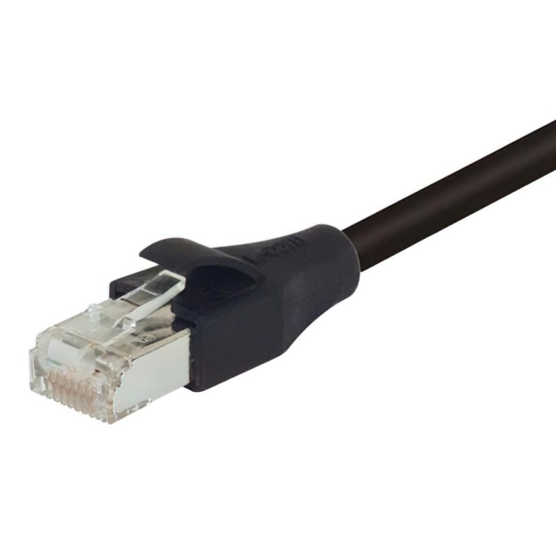 1 pcs : TRD695SZBLK-1 - CA CAT6 SHLD LSZH BLK 1F