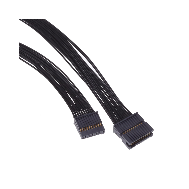 1 pcs : TFSD-10-28-G-10.00-T-NDS - .050 SOCKET DISCREET CABLE ASSEM