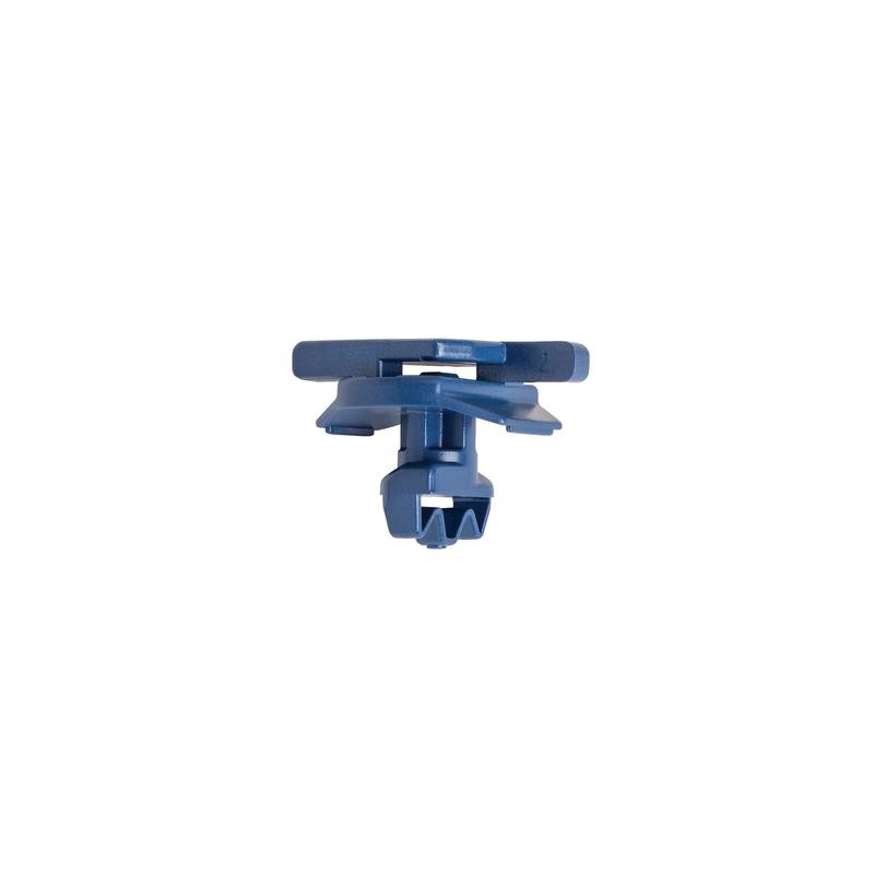 1 pcs : 151-02949 - CABLE TIE HLDR SNGLE TIE MNT BLU