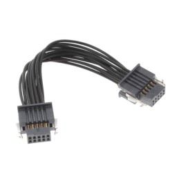1 pcs : SFSD-05-28-H-03.25-DR-NDX - CABLE ASSY SOCKET 10POS 28AWG