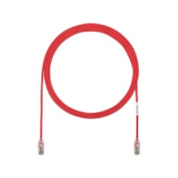 1 pcs : UTP28SP5RD - CABLE MOD 8P8C PLUG TO PLUG 5'