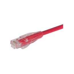 1 pcs : TRD815CRR-10 - CBL RJ45 CAT5E XVR RED 10FT