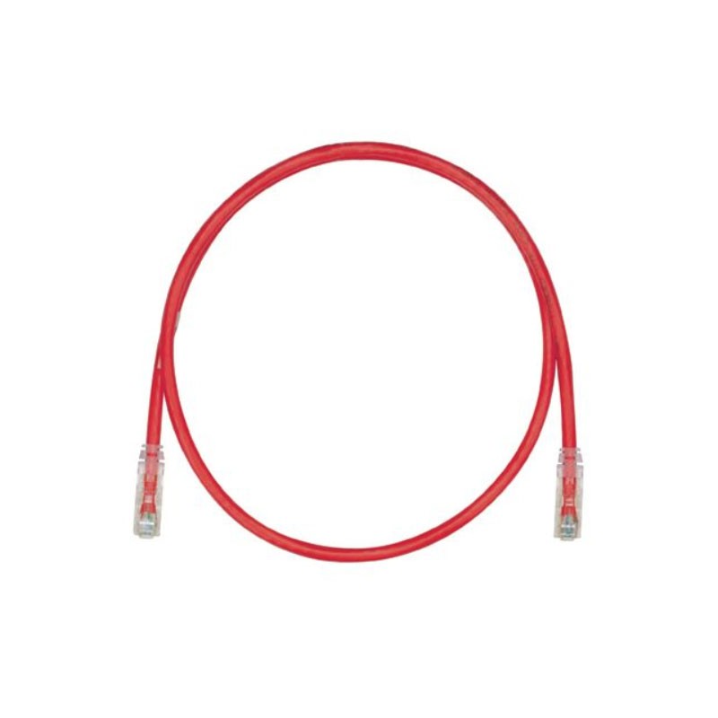 1 pcs : UTPSP5RDY - COPPER PATCH CORD, CAT 6, RED UT