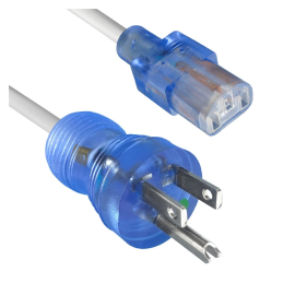 1 pcs : 233084-06 - CORD 18AWG NEMA5-15P - IEC320 8'