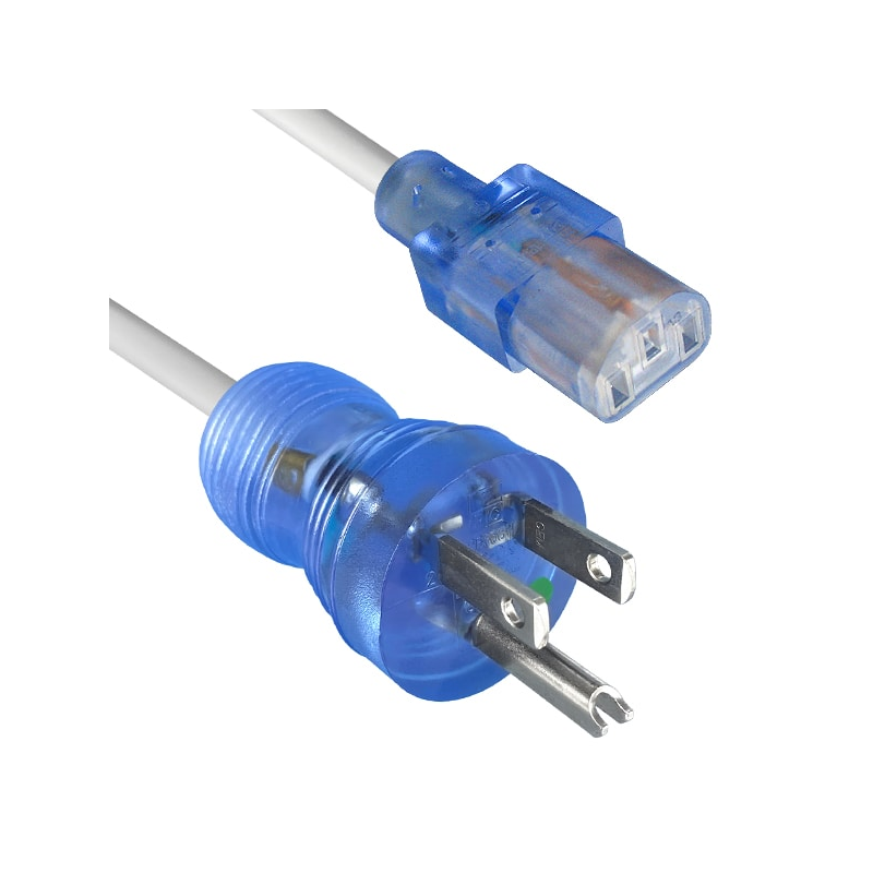 1 pcs : 233084-06 - CORD 18AWG NEMA5-15P - IEC320 8'