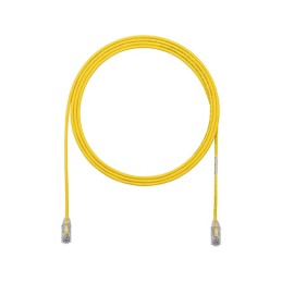 1 pcs : UTP28SP6YL - CABLE MOD 8P8C PLUG TO PLUG 6'