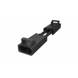 1 pcs : FLHB2C008C0 - 2 POSITION,RECEPTACLE,PIN,DOUBLE