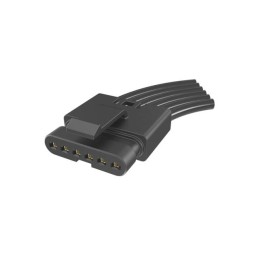 1 pcs : FLHG6C008A0 - 6 POSITION,PLUG TO PLUG,SOCKET,D