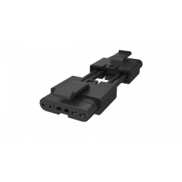 1 pcs : FLHT4C008A0 - 4 POSITION,PLUG TO PLUG,SOCKET,D