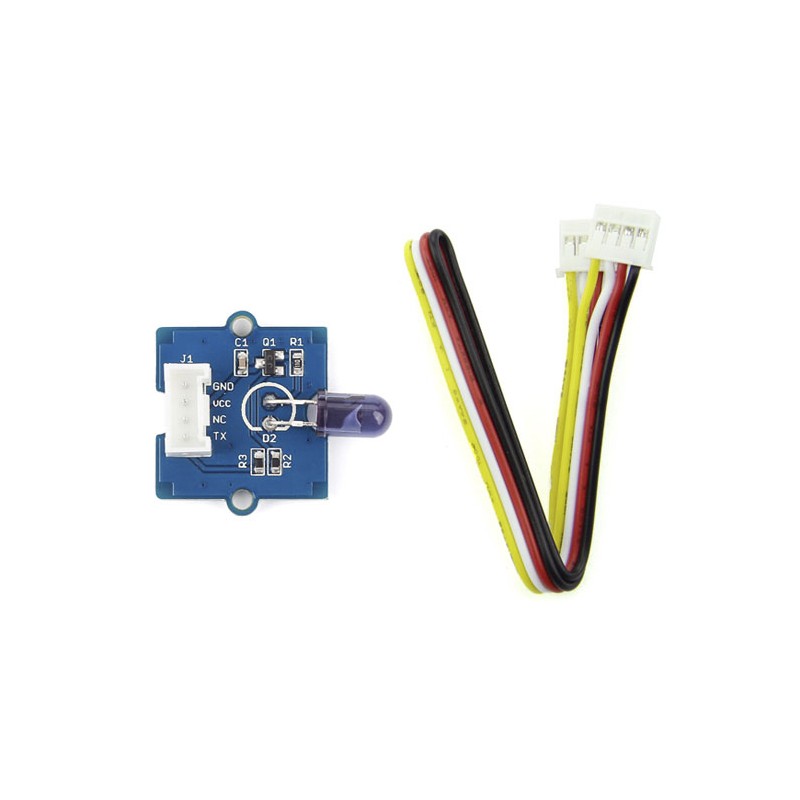 1 pcs - Seeed Studio Infrared Emitter Grove - Infrared Emitter for Transmit Infrared Signals through an Infrared LED 101020026