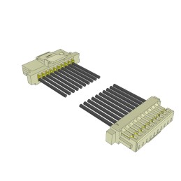 1 pcs : S1SS-10-28-GF-06.00-L1 - MICRO MATE SINGLE ROW DISCRETE W