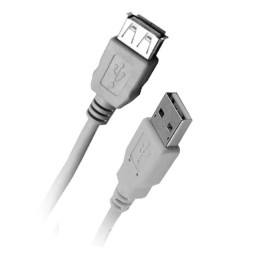 1 pcs : NUB-3215 - CBL USB2.0 A RCPT TO A PLUG 15'