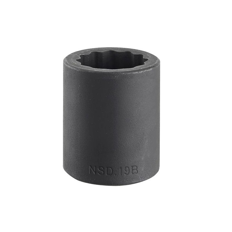 1 pcs - Facom 13mm, 1/2 in Drive Impact Socket Standard Impact Socket, 38 mm length