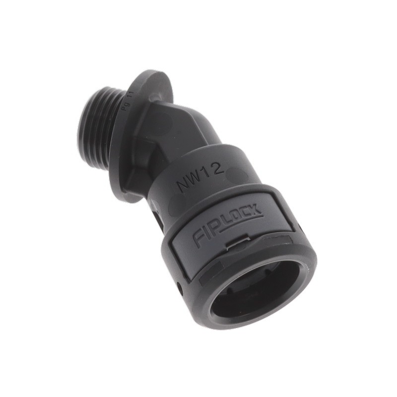 1 pcs : AAPA-12P11PB - FIPLOCK FITTING 45 ELBOW NW12