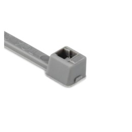 100 pcs : 116-01818 - CBL TIE LOCKING GRAY 18LBS 3.94'
