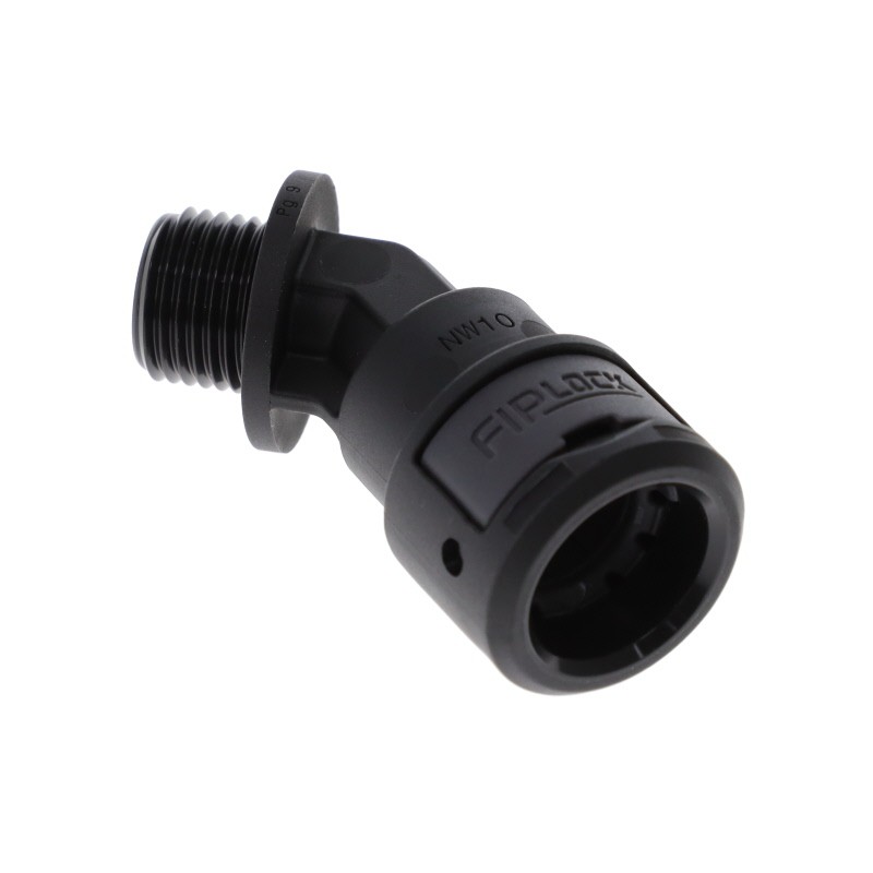 1 pcs : AAPA-10P09PB - FIPLOCK FITTING 45 ELBOW NW10